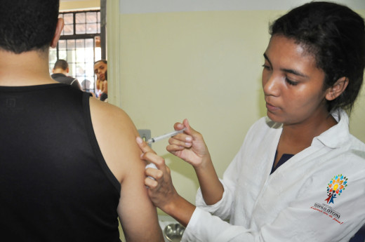 Dia D de imunização contra a gripe