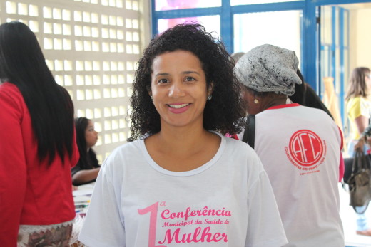 A professora da UFVJM, Claudilene Ramalho, explicou que a conferência municipal foi a primeira de três etapas