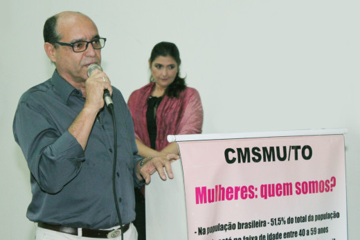 Presidente do Conselho Municipal de Saúde, Dr. José Roberto Corrêa, se sentiu honrado por dar início à temporada de conferências