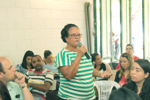 Maria dos Anjos(Liota), do Instituto Cidadania, é uma das defensoras da participação popular no governo
